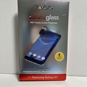 ZAGG Invisible‎ Shield Glass Screen Protector For Samsung Galaxy S7 Open But New